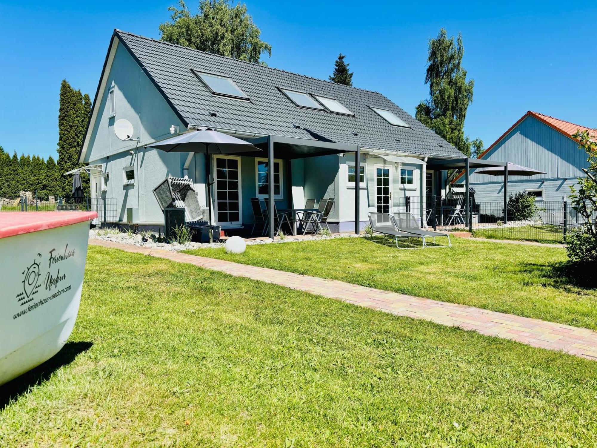 Ferienhaus Usedom Familie Stopp Haus 23 Lutow Exteriér fotografie